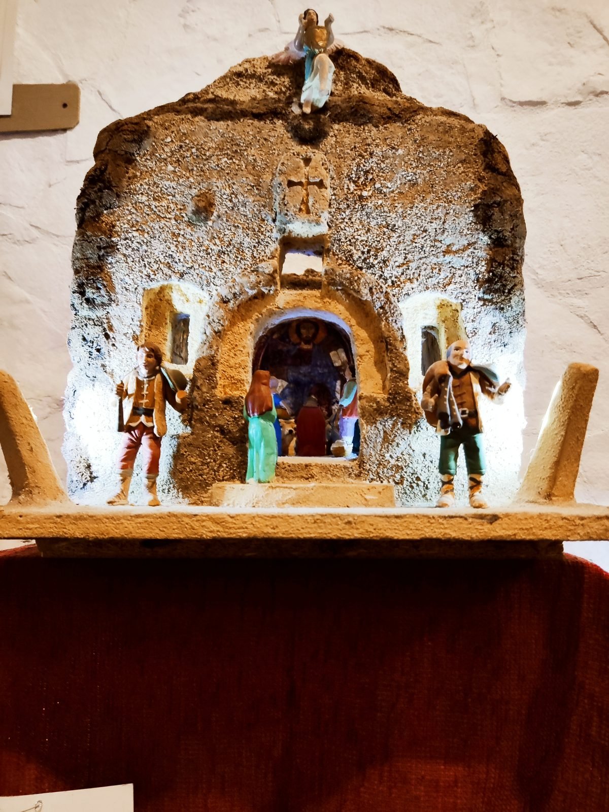 Il Tempio di Sabbia e Fede — presepe artigianale di Stefano De Pascale