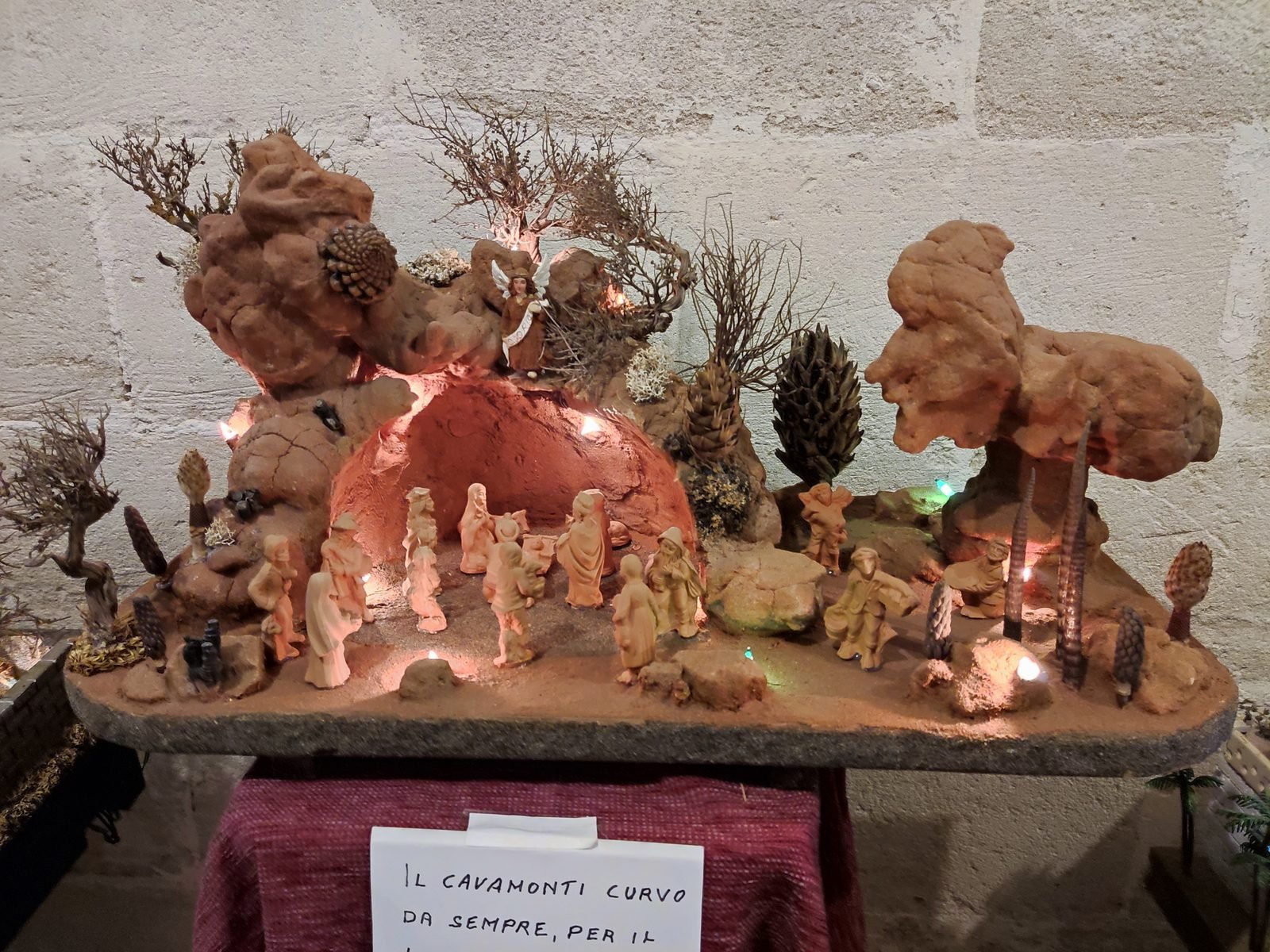 Il Deserto di Rose — presepe artigianale di Stefano De Pascale
