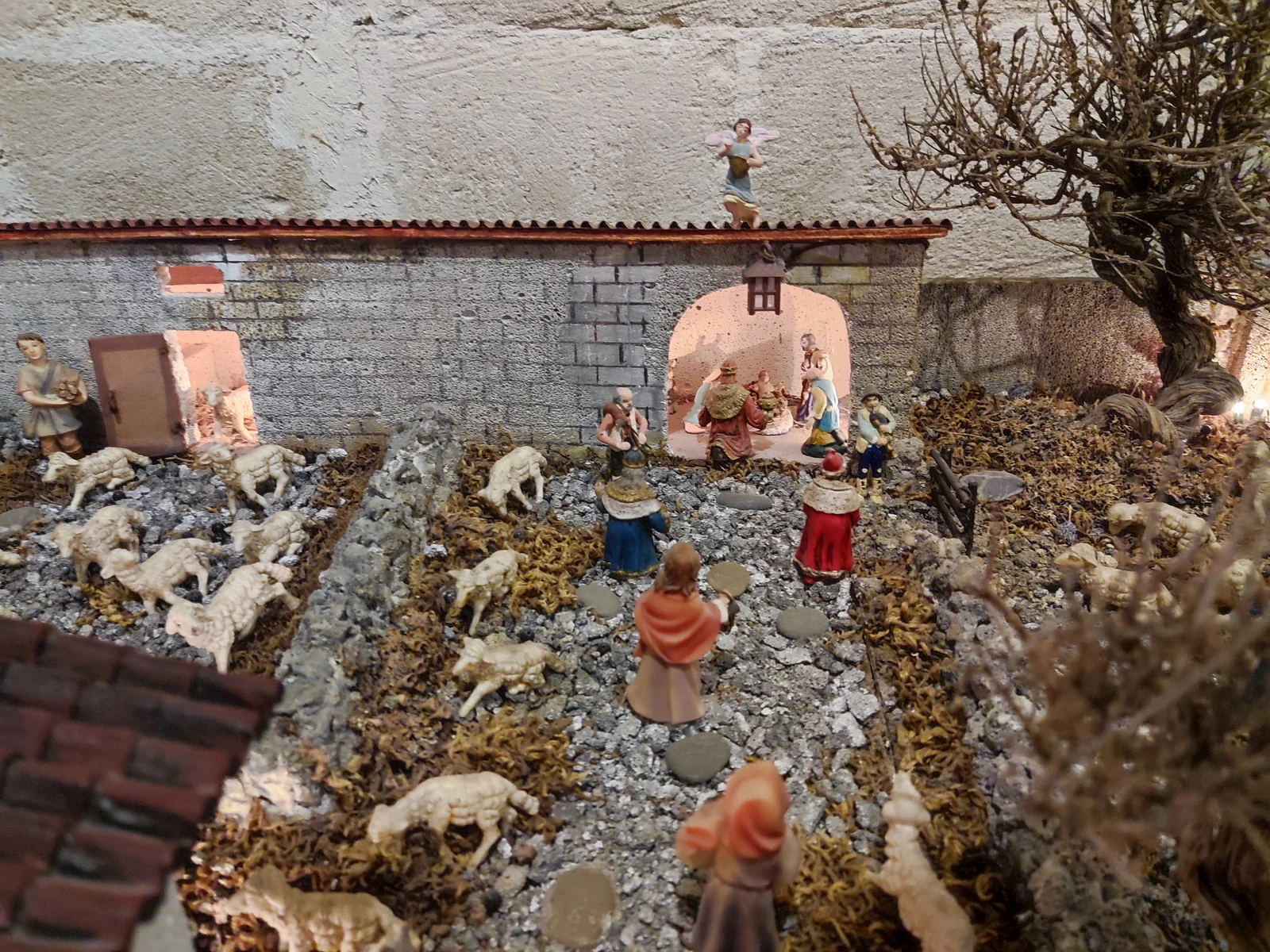 Il presepe Jinde o Jazze (l'ovile) — vista 2