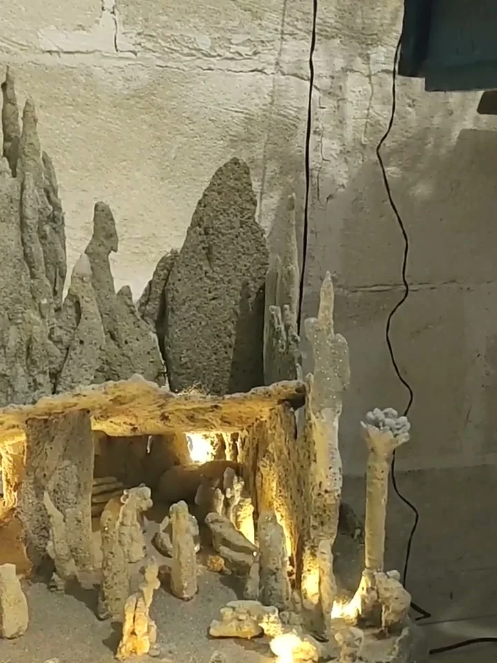 La Foresta di Cristalli — presepe artigianale di Stefano De Pascale