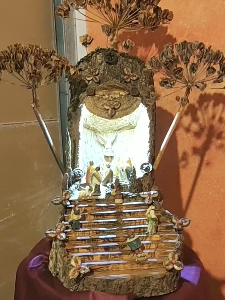 La Scala di Legno — presepe artigianale di Stefano De Pascale