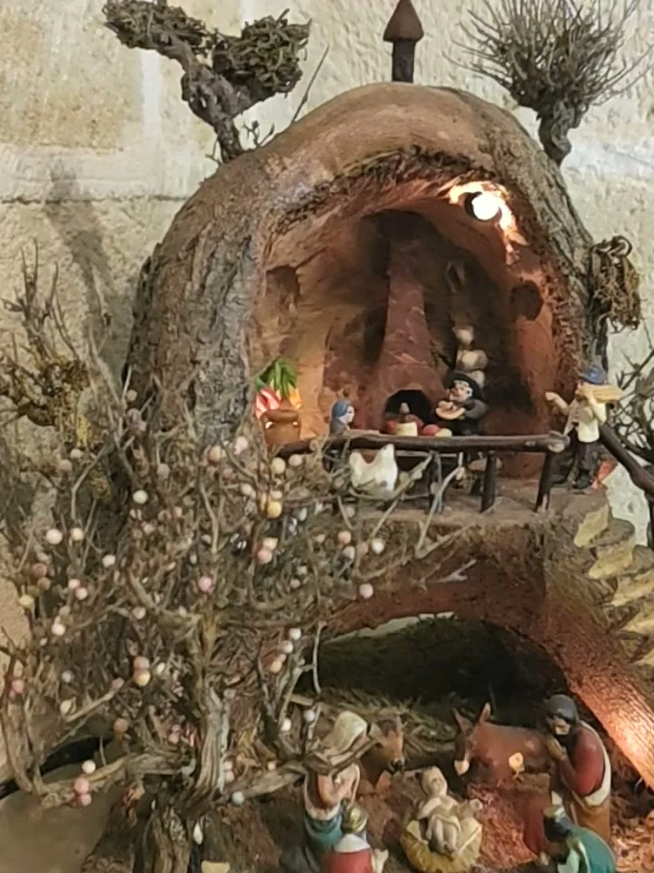 Il Borgo nella Grotta — presepe artigianale di Stefano De Pascale